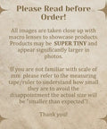 Please Read before Order! Tips about product size and macro lens photography for Totally Legit 14k Solid Yellow Gold Pave Diamond 4mm Wheel Spacer Bead.