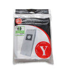 Upright Vacuum Bags Type Y Allergen Filtration Pack Of 3 Multicolor Refill For Your Upright Vacs That Capture Dust Mites