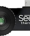 Close-up of All Purpose Thermal Imaging Camera For Android Turns Your Smartphone Into An Infrared Diagnostic Tool For Home Jobsite Energy