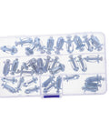 Expansion Screw And Petal Nut Kit For Quick No Fuss Fastening In Home Projects M4 M5 M6 Metal Anchors 35 Piece Hollow Wall Petal Expansion Bolts For Iron Skin And Plasterboard in plastic case