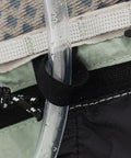 Close-up of Hydration Vest With Reflective 5L Waterproof Water Backpack showing hydration tube loop and fabric detail.