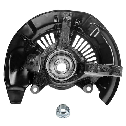 Front Two Piece Steering Knuckles With Wheel Bearing Hubs Replacement Kit For 2008-2017 Toyota Highlander And 2010-2015 Lexus RX350 RX450h