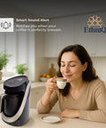 Electric Turkish Coffee Pot With Cook Sense Technology 1 To 4 Cup Capacity BPA Free 120V Delivers Bold Turkish And Greek Coffee