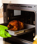 Four Piece Microwave Waveguide Covers With Scissors Mica Plates And Sheets 15 By 15 Cm Replacement Part installed in oven