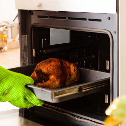 Four Piece Microwave Waveguide Covers With Scissors Mica Plates And Sheets 15 By 15 Cm Replacement Part installed in oven