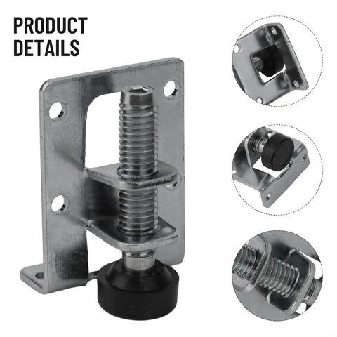 Rock Solid Steel Adjustable Leveling Feet for Furniture Stabilization Lets Tables Cabinets and Shelves Sit Flush Eliminate Wobble