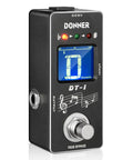 Chromatic Guitar Tuner Pedal DT1 with pitch indicator for electric guitar and bass, true bypass, wide range A0 to C8