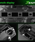 Chevy Engine Valve Cover Kit With Gaskets Bolts And Oil Filler Cap For Easy Install On 2011 Through 2020 Cruze Sonic Trax Volt ELR Encore One Point Four L Turbo Replacement Replaces 55573746 25198498 25198874 details