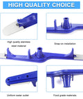 Dishwasher Lower Spray Arm With Heat Shield Food Grade PP Heavy Duty for Frigidaire Kenmore, easy install details shown