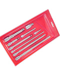 Versatile 9 Piece Ball Joint Socket Adapter Kit For Mechanics And DIYers With High Strength Steel Extensions To Tackle Tight Engine Slots and Confined Spaces Smoothly, red tray