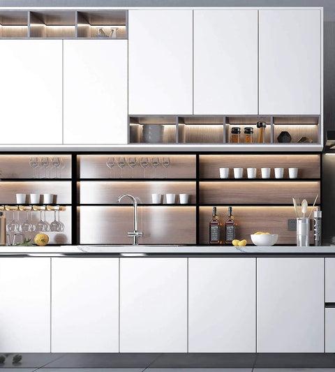 Effortless Peel And Stick Matte White Wallpaper 36 Inches By 200 Inches Thick Vinyl Self Adhesive Removable Wall Covering for cabinets