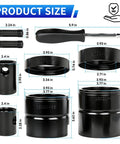 Upgraded Pin And Bushing Adapter dimensions for Heavy Duty Semi Trucks and Equipment Removal Tool including sizes and styles