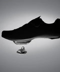 Silhouette of cycling shoe with Speedplay AERO Pedal System With Aero Profile Design To Cut Through Wind Boost Your Speed.