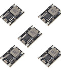 Five Pack 5V Buck Converter Module Kit 5V Regulator Board From 5 To 30V In 1.8A High Current Low Ripple Dope Compact Power Module