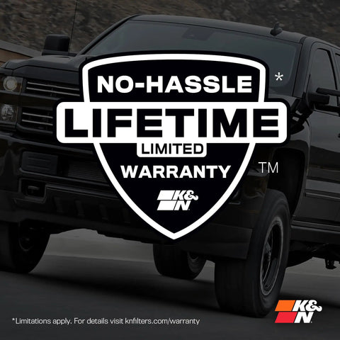 High-Flow Engine Air Filter for Ford and Lincoln Vehicles Boosts Horsepower, Speed, and Acceleration, Lifetime Warranty badge