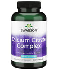 Bottle of Calcium Citrate Complex For Bone Boost And Muscle Nerve Health Blood Pressure Support Mineral Supplement With 250 Mg Calcium Per Capsule 100 Capsules Easy To Swallow