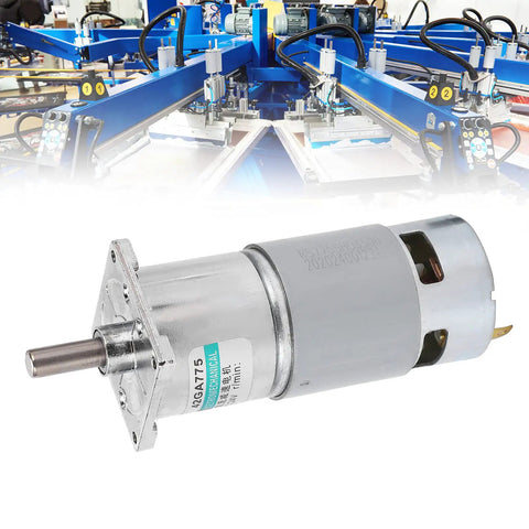 Heavy Duty Dc Gear Motor With All Metal Gears For Automated Industry Jobs, offers super quiet performance with a compact design.