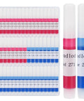 Thread Locker Duo Pack Blue 242 And Red 271 In 2ml Bottles 50 Pack Total 25 Packs Each Medium To High Strength Locking Compound For Nuts Bolts Fasteners Provides Strong Vibration Resistant Lock Tight