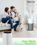 Family with Two Pack 311 Auto Filter Replacements For Blueair Blue Pure 311 Auto Purifier And 2 In 1 HEPA Silent filter