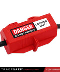 Two Pack 220 Volt Plug Lockout Device Set For Lock Out Tag Out Large Power Cord Locks Fits Plugs Up To Three Inch Diameter