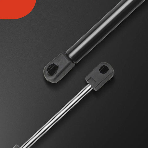 Chevrolet Corvette Convertible Top Cover Lift Supports Gas Shock Struts 1997 2004 2 Piece Set Kit on black background