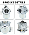 Four views of Carburetor Tune Up Kit for Briggs and Stratton Engines 12HP to 13HP Fits 28D707