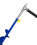 Ice Auger Drill Adapter With Handle For Cordless Drill Conversion 18mm Output Shaft Steel Build Quick Hookup for Ice Fishing