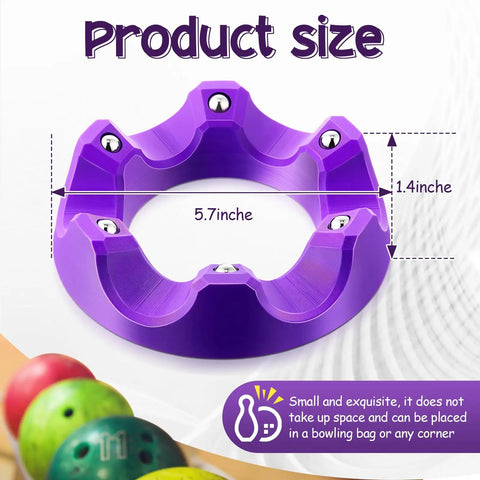 Heavy Duty Tough As Nails Bowling Ball Rotating Display Stand Features Silky Smooth Spin Bearings Spinning Spare Holder And Quick Wash Rack Made For Weekend Warriors