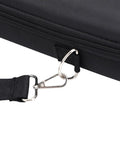 17 Slot Billiard Ball Case With Foam Lining And Mesh Pouch Adjustable Shoulder Strap And Dual Zip Closure clip detail