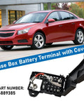 High Octane Fuse Box Battery Terminal With Durable Cover Compatible With 2011 To 2015 Chevy Cruze And 2012 To 2014 Orlando for electrical repairs.