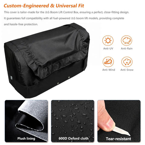 Heavy Duty Replacement Control Box Cover For Jlg Boom Lift Platform Console With Waterproof Double Layer Design And Cozy Plush Interior That Brings A Killer Fit And Zero Hassle Daily Job Site Tasks