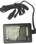 Close-up of Electric Scooter Battery Charger For E100 E125 E150 Models 24V Lead Acid Battery With 3 Prong Inline Connector UL Listed