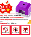 Safety tips with a purple Alnico U Shaped Horseshoe Magnet With 22 Lb Pull Purple Utility Magnet For Lifting Holding Sorting And Clamping Applications A Heavy Duty Reusable Magnet 1 Piece shown