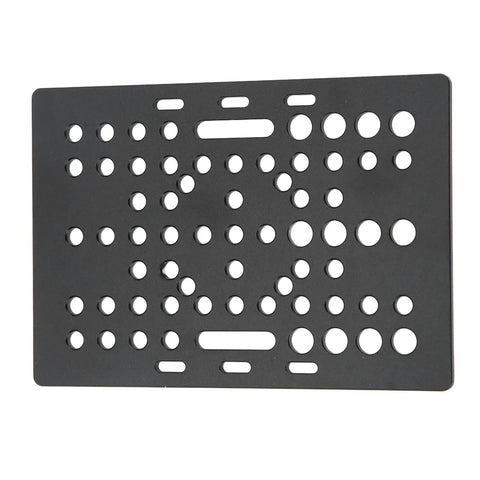 Gantry Plate Aluminum High Strength Black Anodized For 3D Printer And Milling Machines Universal Linear Rail Mount Built Tough