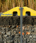 14 Inch Rebar Spikes Kit 1/2 Inch Diameter Pack Of 16 Tough As Nails Galvanized Steel Asphalt Mounting Hardware
