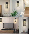 Modern Crystal Bubble Glass LED Wall Sconce Light 12W 3000K Cozy Warm White Dimmable Outdoor Indoor Wall Fixture in various settings