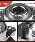 Close-up details of Front Wheel Bearing And Hub Assembly Built To Last Direct Fit For Chevrolet Cobalt Pontiac G5 Pursuit And Saturn Ion Non ABS Models 2 PC High Load Capacity Durable Premium Replacement For A Smooth Quiet Ride