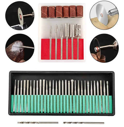 Totally Versatile 108 Piece Engraving Tool Kit, Electric Corded Micro Engraver Etching Pen accessories in packaging