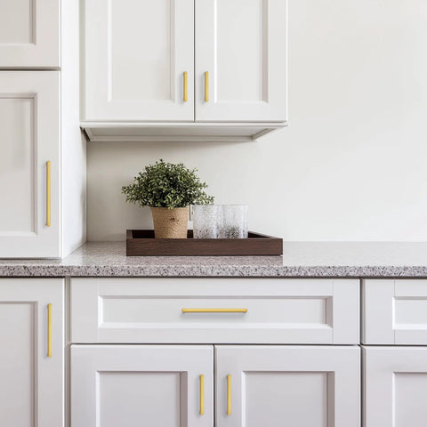 Gold Cabinet Pulls 3 Inch Hole Center 30 Pack Modern Zinc Alloy Drawer Handles For Kitchen Cabinets Dressers And Bathroom Vanities