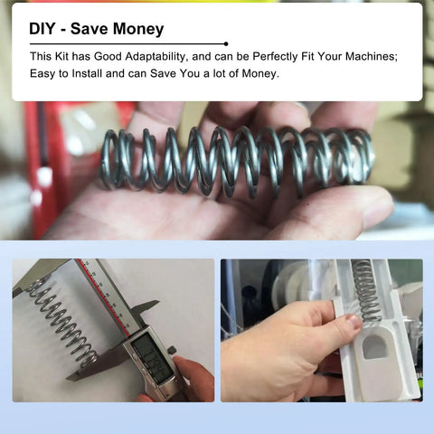 Two Pack 32193.0000 Compression Faucet Spring For 32193 2 Ultra 2 Frozen Drink Machines Replacement Kit in hand