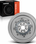 Heavy Duty Dual Mass Flywheel Plug And Play Swap Fits Audi A3 A3 Quattro And VW Jetta Cc Beetle Eos Gti 2 0L Engine Oem Replacement 06J10526 displayed with packaging.