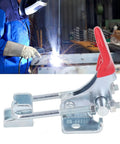 Heavy Duty Toggle Latch Clamp With Adjustable Design For Quick Fixing, Features High Strength Hot Rolled Steel Build To Hold Up To 320KG With Flexible Tension Control For Doors And Gates Without Any Issues, welding clamp