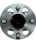 Top view of Toyota Yaris rear wheel bearing and hub assembly replacement 2007 2008 2009 2010 2011 2012 2013 2014 1 piece kit