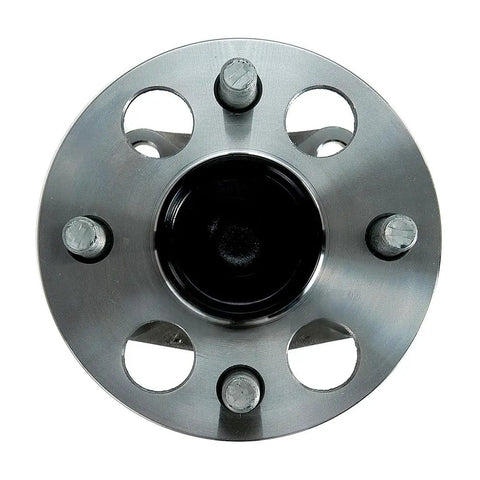 Top view of Toyota Yaris rear wheel bearing and hub assembly replacement 2007 2008 2009 2010 2011 2012 2013 2014 1 piece kit