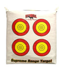 Weatherproof NASP Archery Target Bag Cover Replacement With Dual Sides And Four Shooting Spots White Cover Only