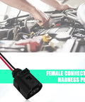 2 Pin Temperature Sensor Connector Harness For VW Beetle Jetta Golf MK4 MK5 MK6 B5 Female Plug Replacement