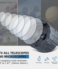 Wireless Eyepiece Camera For Telescopes And Microscopes, 32GB Digital Eyepiece With Built In WiFi, Fits 24mm To 50mm Eyepieces
