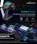 Promotional image of Open Source Surface Radio Controller MT12 With 2.4G ExpressLRS And 4in1 Multi Protocol for RC models.