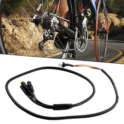 Top Grade E Bike Motor Cable For Bafang Mid Drive M400 G330 G510 M620 UART System black wiring harness for mid-drive bike