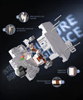 Two Pole 32A AC Miniature Circuit Breaker DIN Rail Mount 120V To 240V 50 60 Hz Flame Retardant Shell With Large Visualization Window